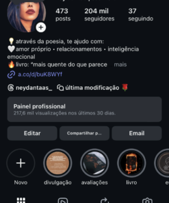 Instagram Ney dantas 204 mil seguidores