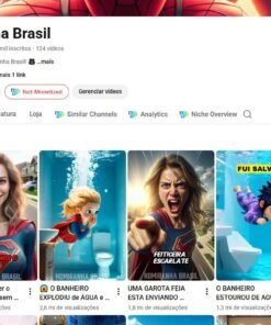 CANAL BRASILEIRO COM 201 K DE INSCRITOS