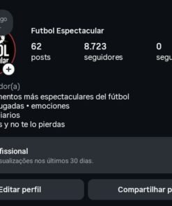 Perfil do Instagram (+8 mil de seguidores) - Futebol / Esportes / Conteúdo esportivo