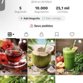 Conta Tik Tok Shop Ativo sem Doc, Monetização ativa!! 10.5K Seguidores