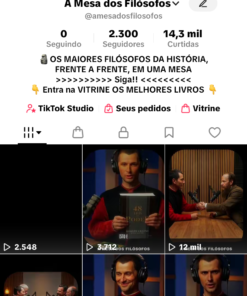 CONTA TIKTOK SHOP 2K+ SEGUIDORES