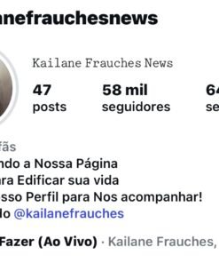 *INSTAGRAM A VENDA* 🛍️ 🥳*700K DE VISU NOS ÚLTIMOS 30 DIAS* 📈*ALCANCE MAIS DE 900 STORY* 📲*POST ENGAJADOS COM MAIS DE 10k DE VISUALIZAÇÕES*  58,3 mil seguidores