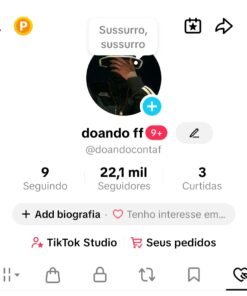 TiKTok 22k de Seguidores