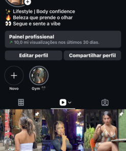 IG de Modelo gringa com 104k