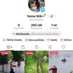 Tik tok pegadinha 200 mil seguidores