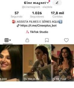 CONTA TIKTOK COM ENGAJAMENTO REAL E ORGÂNICO