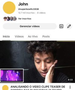 Canal Disponível pra venda! Sem aviso e sem strike 12,7 mil inscritos