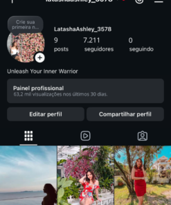 Conta Instagram +7K engajada