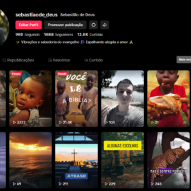 Tiktok sebastiaode_deus // 980 Seguindo // 1886 Seguidores // 12.8K Curtidas