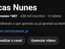 CANAL DARK DE DESENVOLVIMENTO CUIDADOS PESSOAIS COM GRANDE POTENCIAL 4800 INSCRITOS