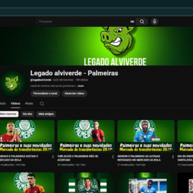 Canal Youtube de Futebol 6K de Inscritos, SEM STRIKE