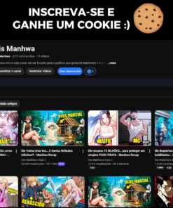 Canal de manhwa recap com 2,7 k de inscritos e quente