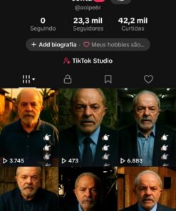CONTA TIKTOK MONETIZADA COM 23,3k DE SEGUIDORES!! ( oferta única )