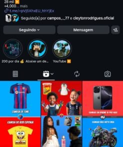 Conta Instagram 237k seguidores bem engajado com muita view