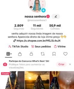 Tik tok com 11k de seguidores