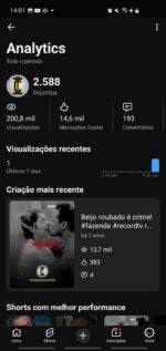 OPORTUNIDADE IMPERDÍVEL – CANAL NO YOUTUBE À VENDA COM 2.500 INSCRITOS - Imagem 2