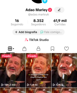 CONTA TIKTOK SHOP ATIVO 🛍️ Sem Documento ✔️ DISPONÍVEL ✅ +8k Seguidores
