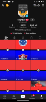 Tiktok HelpQuiz 3278 Seguidores