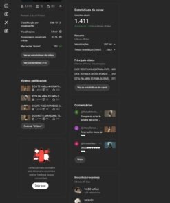 🚀 CANAL EM FORTE CRESCIMENTO — 39,7 MIL VIEWS EM 28 DIAS | +1.400 INSCRITOS ORGÂNICOS | ALTA RETENÇÃO