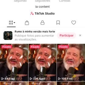 Conta tik tok shop 7k seguidores