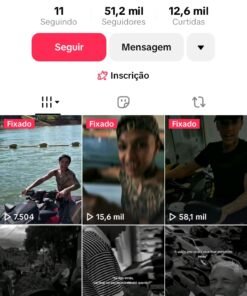 Tiktok 51 mil seguidores