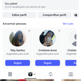 Instagram nicho emagrecimento 129 posts 1.505 seguidores