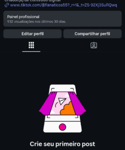 Perfil do Flamengo 2.800 seguidores