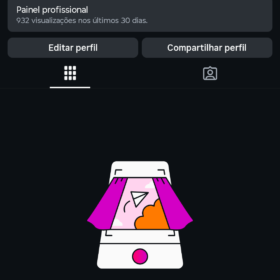 Perfil do Flamengo 2.800 seguidores