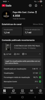 Canal no YouTube Dark 5,01 mil inscritos • 32 vídeos - Imagem 4