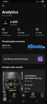 Canal no YouTube Dark 5,01 mil inscritos • 32 vídeos - Imagem 2