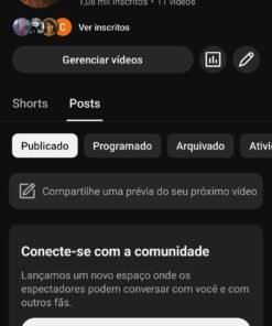 Canal 1k inscritos nicho religioso [LIVE LIBERADA]