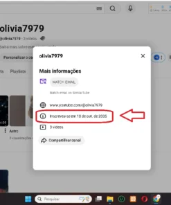 🚨 ACHADO: CONTA YOUTUBE DE 2005! UM DOS MAIS ANTIGOS DO MUNDO🚨