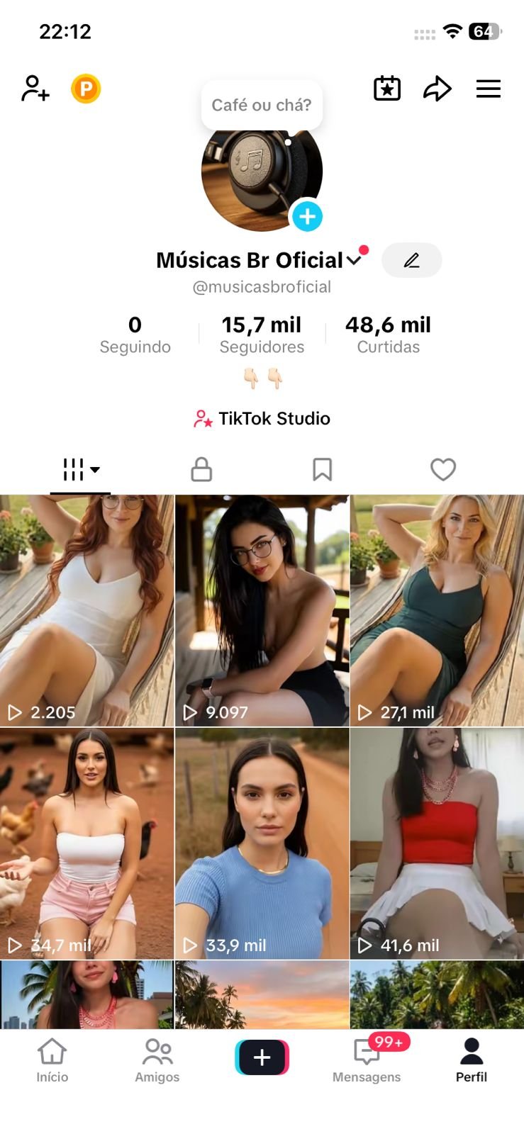 WhatsApp Image 2026-01-08 at 22.12.25 CONTA DO TIKTOK MONETIZADA +15,7K SEGUIDORES, +48,6K CURTIDAS - Imagem 1