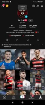 COMBO DE REDES SOCIAIS NO NICHO FLAMENGO – TikTok, Kwai, Instagram, YouTube e Facebook (Projeto Dark / Sem Aparecer)