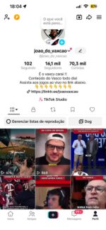 tiktok futebol e motivação 16.1k -(monetização e shop)- ACEITO PROPOSTA