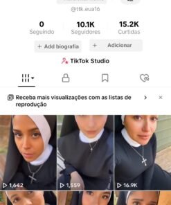 Conta Tiktok Estados Unidos Recém monetizada 10K de seguidores