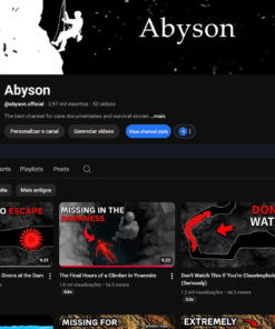 Canal Dark americano monetizado (documentario) 2,97 mil inscritos