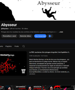 Canal Dark francês monetizado (documentario) 3,9 mil inscritos