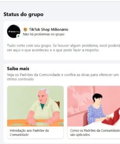 Grupo Facebook Privado - TikTok Shop Milionário Grupo Privado · 97,3 mil membros