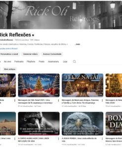 Canal no Youtube Monetizado com 782 mil seguidores.