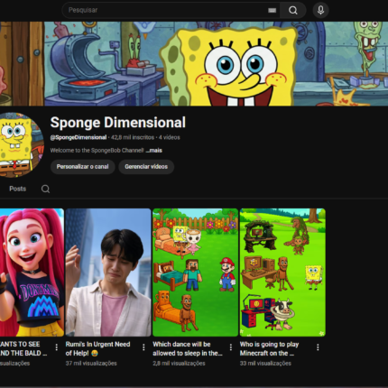 CANAL INGLES COM 40 MIL INSCRITOS