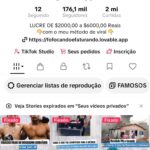 Conta 170 mil seguidores TikTok shop ativo