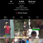 Tiktok 4.9k seguidores (não foi aceito no shop) abaixo do preço pra sair logo
