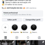 Motivação e fé do dia 400 mil membros stories medio 51 mil alcance, insta prime de motivação, positividade e fé