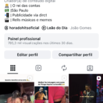 Insta 209k hora do hits, stores médio 15k 28k, conta prime com publi no direct