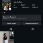 Conta Instagram +7K engajada