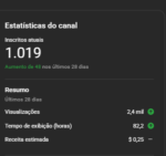 CANAL YOUTUBE MONETIZADO | 1K SUBS |+36 MIL VIEWS | NICHO DE MANHWA/MANHUA/ANIME | PRONTO PARA MONETIZAR - Imagem 3