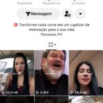 Vendo perfil com mais de 80k de motivação e reflexão e cortes de podcast