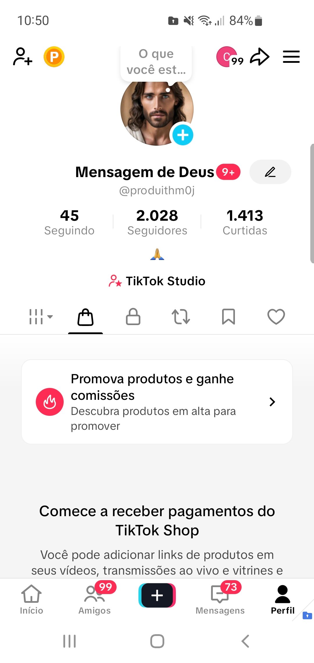 Screenshot_20260213_105001_TikTok TIKTOK Shop Ativado (SEM DOCUMENTO) pronto pra configurar 2k seguidores - Imagem 1