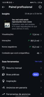 Página com 17.2k de seguidores orgânicos 97% br - Imagem 4